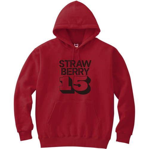 STRAWBERRY 15・イチゴ大好き 軽量プルパーカー (長袖プリント)