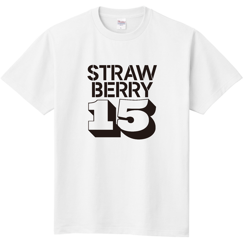 STRAWBERRY 15・イチゴ大好き 定番Ｔシャツ