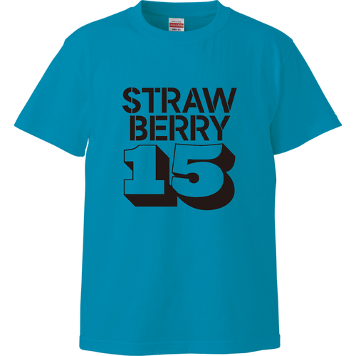 STRAWBERRY 15・イチゴ大好き ハイクオリティーTシャツ