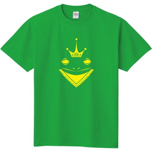 かえるかわいい(クラウン) キッズＴシャツ