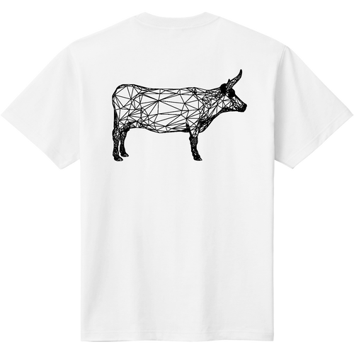 Bull pain catcher | bull logo BK 定番Ｔシャツ