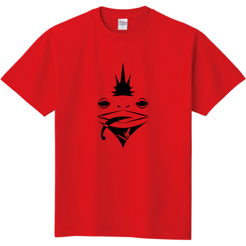 かえるかわいい(モヒカン) 定番Ｔシャツ