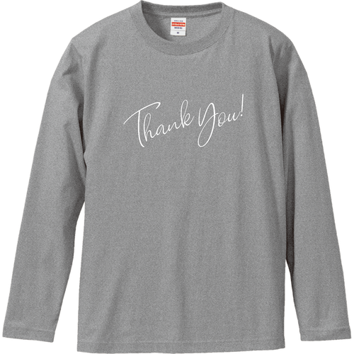 Thank You 感謝 2 ロングスリーブTシャツ