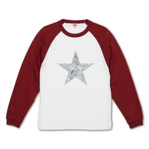 vintage ★・ヴィンテージ スター 1 ラグランロングスリーブTシャツ（1.6インチリブ）