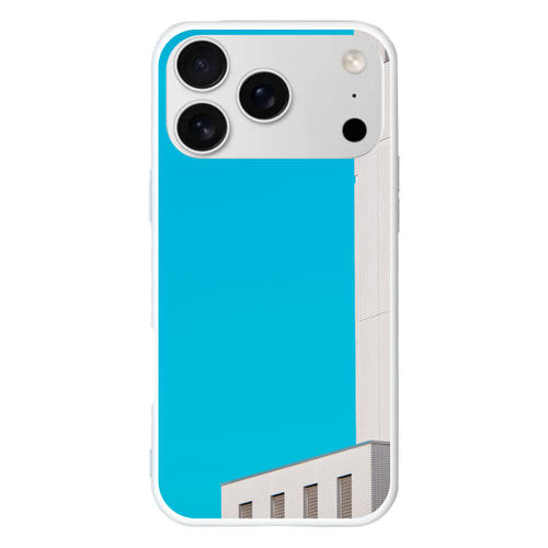 パステルカラーの空と壁 iPhone17 ProMax (ハードケース)