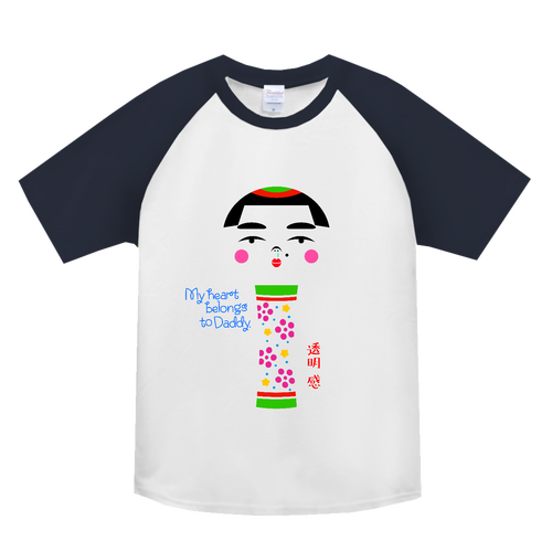 透明感saya ヘビーウェイトラグランＴシャツ