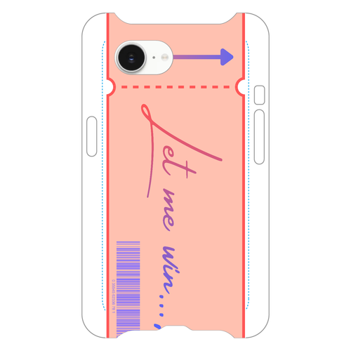 チケット当選おまじないケース 緑×水色iPhone16e/17eの商品購入ページ