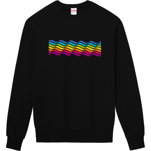 Rainbow wave・虹波  1 定番スウェット