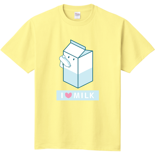【I LOVE MILK】Ｔシャツ 定番Ｔシャツ