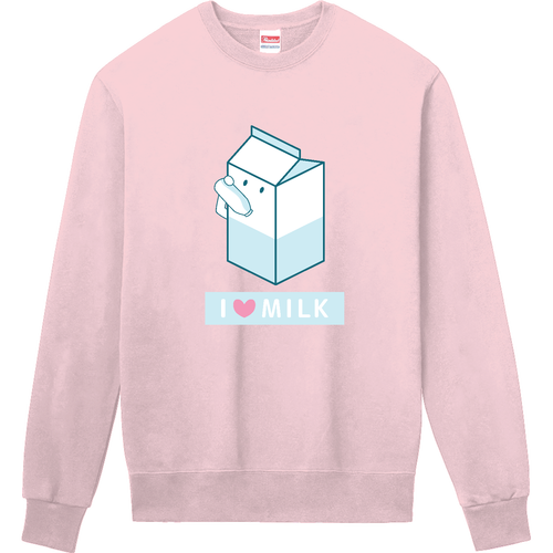 【I LOVE MILK】スウェット 定番スウェット