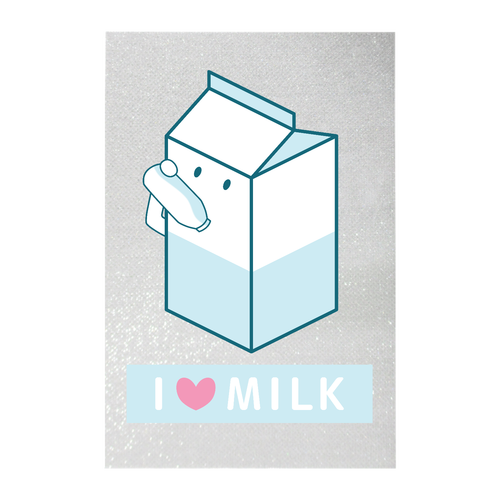 【I LOVE MILK】ペンライト ペンライト(シート印刷)