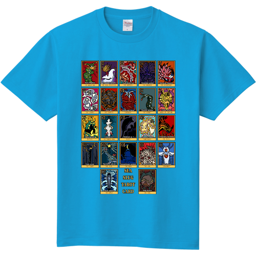ウミウシタロットカード キッズＴシャツ