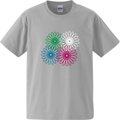 ネオンフラワー オーセンティックスーパーヘヴィーウェイトTシャツ