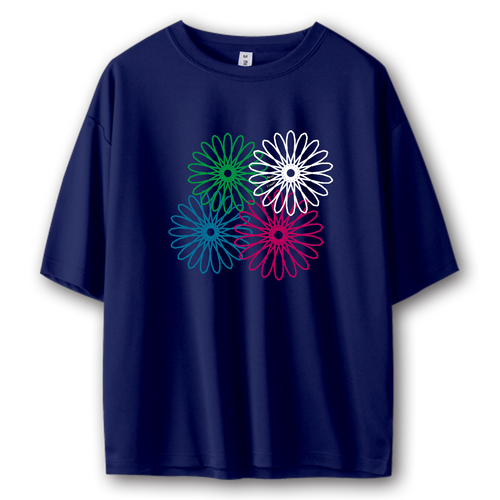ネオンフラワー ストリートＴシャツ