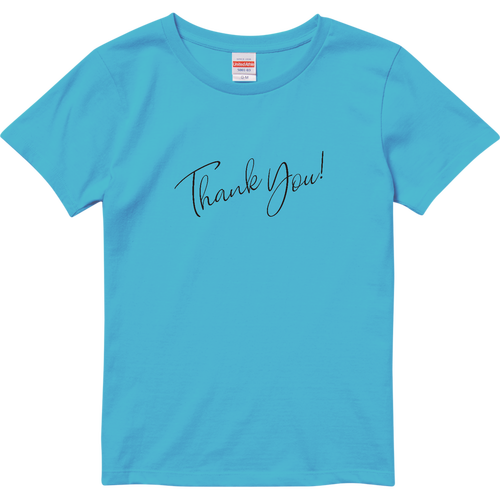 Thank You 感謝 1 ハイクオリティーTシャツ（ガールズ）