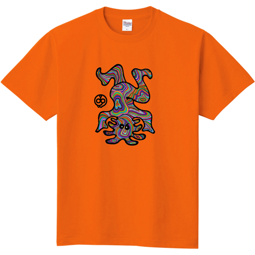 Dance Garbage レインボー_ヘッドスピン 定番Ｔシャツ