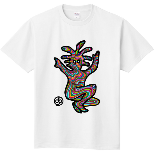 Dace Garbage レインボー_ジャンプ 定番Ｔシャツ