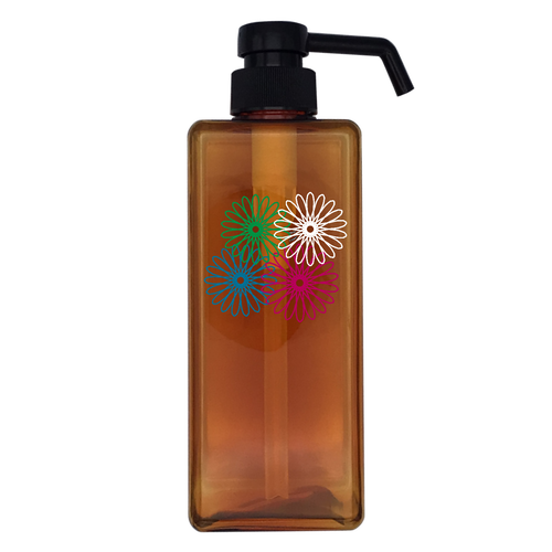 ネオンフラワー アルコール用プッシュボトル650ml