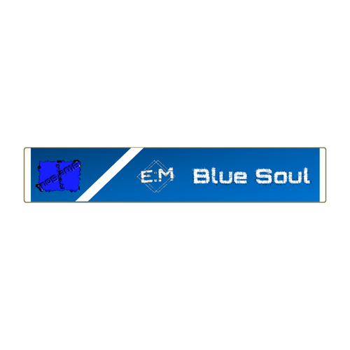 Soulシリーズ：BlueSoul Goods 全面インクジェットマフラータオル