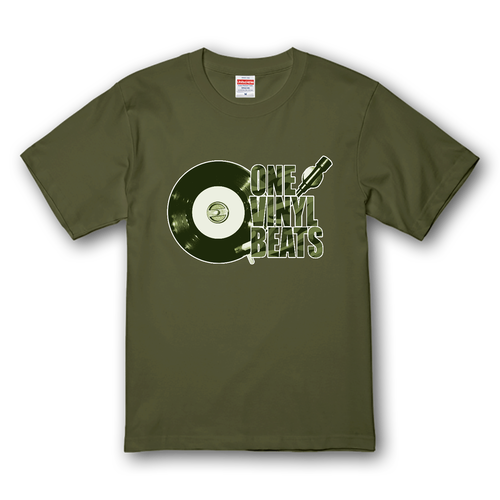 Vinyl Photo Tee -camo- プレミアムTシャツ