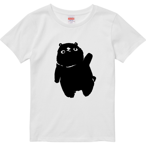 ねこくま ハイクオリティーTシャツ（ガールズ）