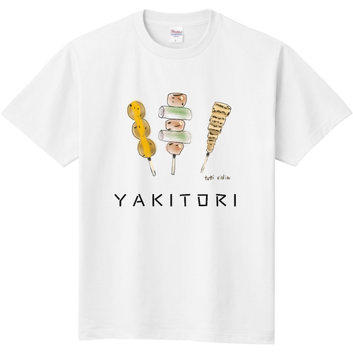 焼き鳥Tシャツ 白専用 定番Ｔシャツ