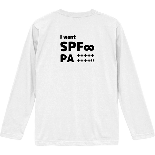 欲しい! 超日焼け止め ロングスリーブTシャツ ロングスリーブTシャツ