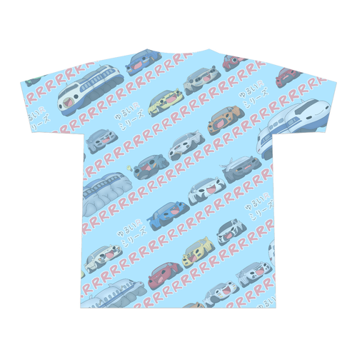 ゆるいRシリーズ てぃーしゃつ（L） 全面インクジェットTシャツ(L)