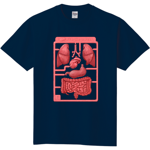 「Inner self」妄想戯画 定番Ｔシャツ