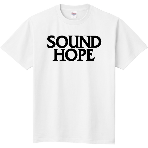 SOUNDHOPE FRONT LOGO BK  定番Ｔシャツ