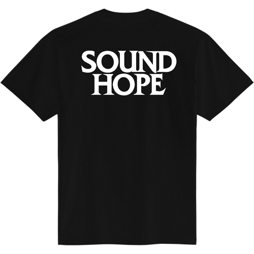SOUNDHOPE BACK LOGO WH 定番Ｔシャツ