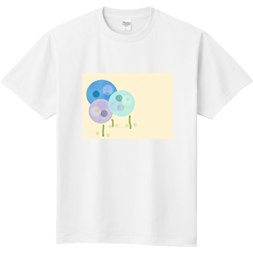 海月のような花 定番Ｔシャツ