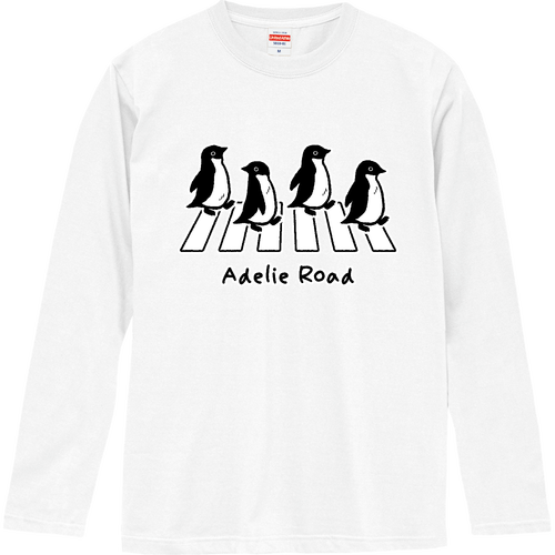 Adelie Road アデリーロード アデリーペンギン ロングスリーブTシャツ