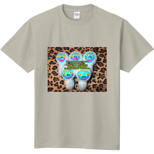 レオパードにイエティ 定番Ｔシャツ