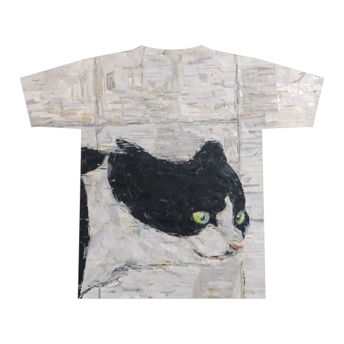 父、帰る。Tシャツ 全面インクジェットTシャツ(S)