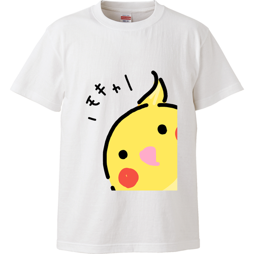 モキャッとヲカメチャンTシャツハイクオリティーTシャツの商品購入