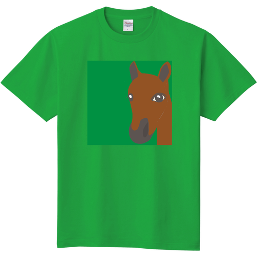 うま キッズＴシャツ