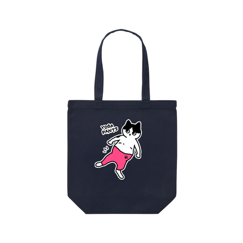 ハチワレ猫くん ヨガパンツ PKレギュラーキャンバストートバッグ(M