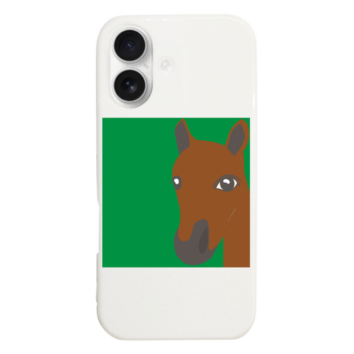 うま iPhone17 (ハードケース)