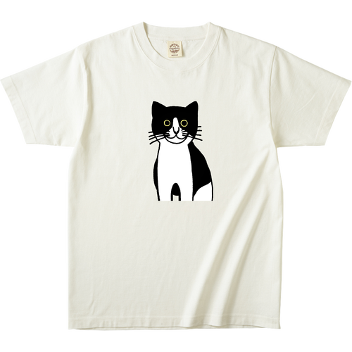 ハチワレちゃん オーガニックコットンTシャツ
