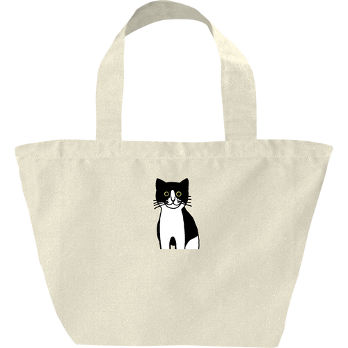 ハチワレちゃん ヘヴィーキャンバス ランチバッグ