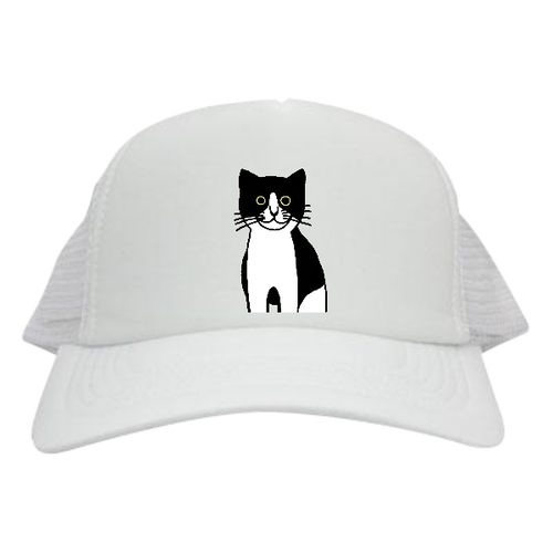 ハチワレちゃん メッシュキャップ
