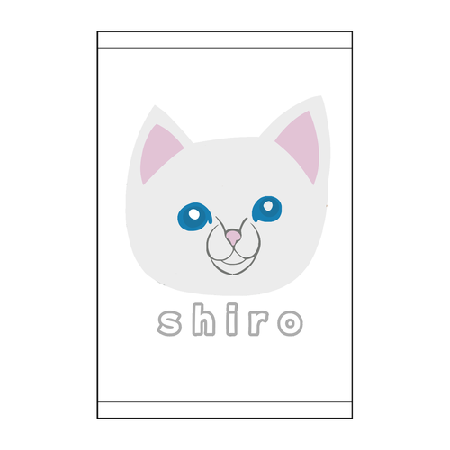 しろねこちゃん 硬質ケース