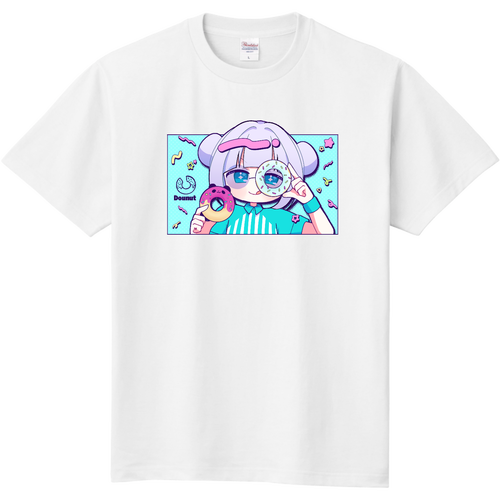 まんまるTシャツ(みずいろ) 定番Ｔシャツ