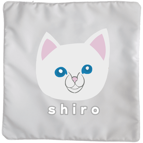 しろねこちゃん クッション(大)