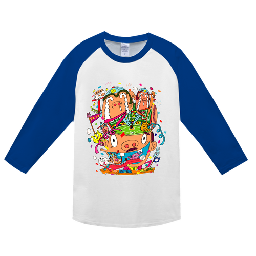 ブイ ヘビーウェイトベースボールＴシャツ