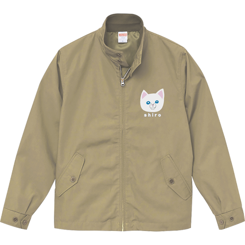 しろねこちゃん T/Cスウィングトップ（裏地付）
