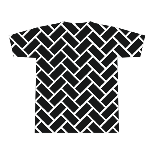 彼岸花の家紋 透 全面インクジェットTシャツ(L) 全面インクジェットTシャツ(L)