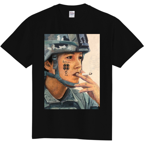 Doclover タバコを吸う女　 定番Ｔシャツ