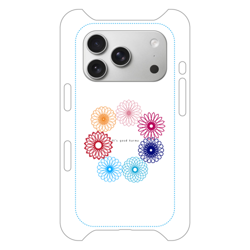 グッドカルマサークルフラワー iPhone17 Pro